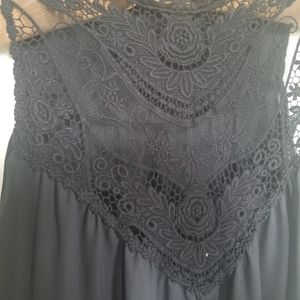 Zanxea lace inset blouse 2xl